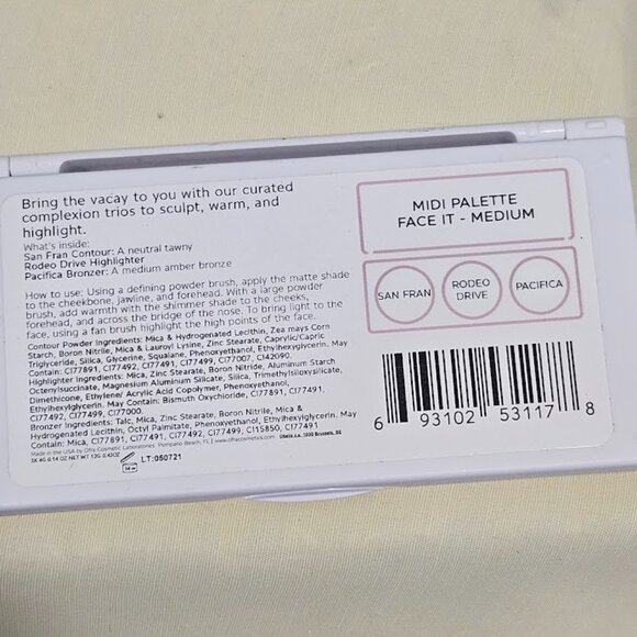 OFRA Midi Palette Face It- Medium Complexion Trios - Picture 3 of 5